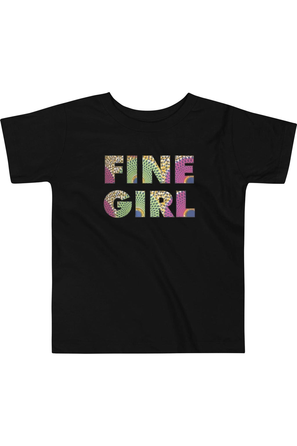 Fine Girl Toddler Short Sleeve Tee Tops Mission Lane Black 2T